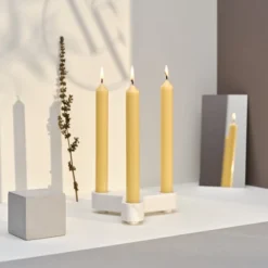 Bougies La Française 12 Bougies Droites 7h Jaune Pop 7 Bougies La Française 12 Bougies Droites 7h Jaune Pop -Bougeoirs Soldes Magasin 12 bougies droites 7h jaune pop 2