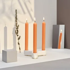 Bougies La Française 12 Bougies Droites 7h Orange Pop 7 Bougies La Française 12 Bougies Droites 7h Orange Pop -Bougeoirs Soldes Magasin 12 bougies droites 7h orange pop 2