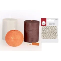 Youdoit 3 Colorants Solides à Bougies Naturel + Ficelle Dorée & Blanche 15 M -Bougeoirs Soldes Magasin 3 colorants solides a bougies naturel ficelle doree blanche 15 m 1