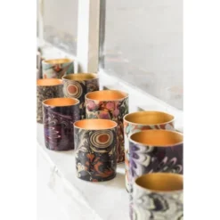 Serax Bougeoirs 6 Photophores Porcelaine Intérieur Or -Bougeoirs Soldes Magasin 6 photophores porcelaine interieur or 3