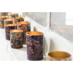 Serax Bougeoirs 6 Photophores Porcelaine Intérieur Or -Bougeoirs Soldes Magasin 6 photophores porcelaine interieur or 4