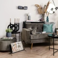 Present Time Bougeoirs Bougeoir 4 Bougies En Polyrésine Noir -Bougeoirs Soldes Magasin bougeoir 4 bougies en polyresine noir 3