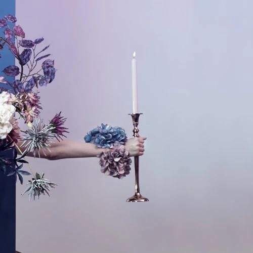Sia Deco Bougeoirs Bougeoir Baguette 4 Sia Deco Bougeoirs Bougeoir Baguette – Image 2