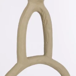 Mica Decorations Bougeoirs Bougeoir En Aluminium Beige H26 -Bougeoirs Soldes Magasin bougeoir en aluminium beige h26 3