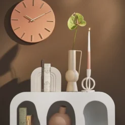 Mica Decorations Bougeoirs Bougeoir En Aluminium Blanc Cassé H16.5 -Bougeoirs Soldes Magasin bougeoir en aluminium blanc casse h16 5 1