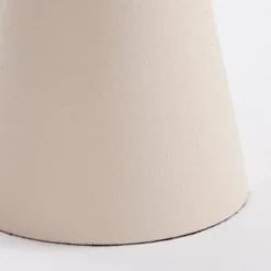 Mica Decorations Bougeoirs Bougeoir En Aluminium Blanc Cassé H18.5 -Bougeoirs Soldes Magasin bougeoir en aluminium blanc casse h18 5 5