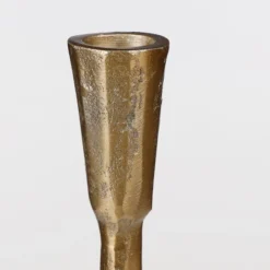 Mica Decorations Bougeoirs Bougeoir En Aluminium Doré Foncé H31 -Bougeoirs Soldes Magasin bougeoir en aluminium dore fonce h31 1