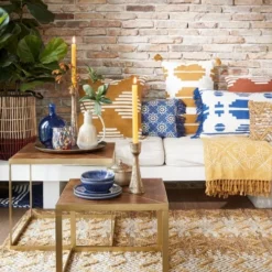 Mica Decorations Bougeoirs Bougeoir En Aluminium Doré H32 -Bougeoirs Soldes Magasin bougeoir en aluminium dore h32 1