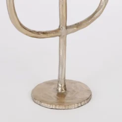 House Of Seasons Bougeoirs Bougeoir En Aluminium Doré H40,5 -Bougeoirs Soldes Magasin bougeoir en aluminium dore h40 5 4