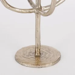 House Of Seasons Bougeoirs Bougeoir En Aluminium Doré H43 -Bougeoirs Soldes Magasin bougeoir en aluminium dore h43 4