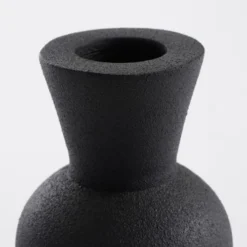 Mica Decorations Bougeoirs Bougeoir En Aluminium Noir H20 -Bougeoirs Soldes Magasin bougeoir en aluminium noir h20 3