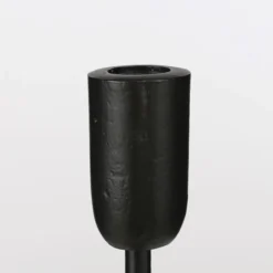 Mica Decorations Bougeoirs Bougeoir En Aluminium Noir H36,5 -Bougeoirs Soldes Magasin bougeoir en aluminium noir h36 5 1