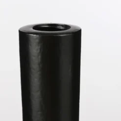 Mica Decorations Bougeoirs Bougeoir En Aluminium Noir H48,5 -Bougeoirs Soldes Magasin bougeoir en aluminium noir h48 5 1