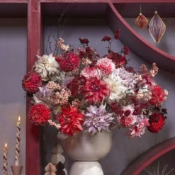 Mica Decorations Bougeoirs Bougeoir En Aluminium Rose H18.5 -Bougeoirs Soldes Magasin bougeoir en aluminium rose h18 5 1