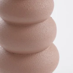 Mica Decorations Bougeoirs Bougeoir En Aluminium Rose H18.5 -Bougeoirs Soldes Magasin bougeoir en aluminium rose h18 5 3