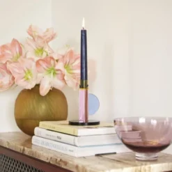 Hubsch Bougeoirs Bougeoir En Cristal Multicolore -Bougeoirs Soldes Magasin bougeoir en cristal multicolore 3