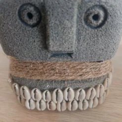 My Bliss Home Bougeoirs Bougeoir En Gres Et Coquillage L8 X H9 X PR8 Cm -Bougeoirs Soldes Magasin bougeoir en gres et coquillage l8 x h9 x pr8 cm 4