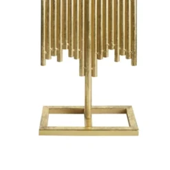 Beliani Bougeoirs Bougeoir En Métal Doré 47 Cm -Bougeoirs Soldes Magasin bougeoir en metal dore 47 cm 4