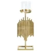 Beliani Bougeoirs Bougeoir En Métal Doré 53 Cm -Bougeoirs Soldes Magasin bougeoir en metal dore 53 cm