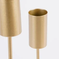 Mica Decorations Bougeoirs Bougeoir En Métal Doré D20 -Bougeoirs Soldes Magasin bougeoir en metal dore d20 2