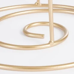 Mica Decorations Bougeoirs Bougeoir En Métal Doré D20 -Bougeoirs Soldes Magasin bougeoir en metal dore d20 3