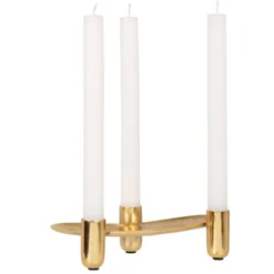 Maisons Du Monde Bougeoirs Bougeoir En Métal Doré (x3) -Bougeoirs Soldes Magasin bougeoir en metal dore x3 1000 14 36 228324 2