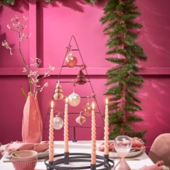 House Of Seasons Bougeoirs Bougeoir En Métal Noir D34 -Bougeoirs Soldes Magasin bougeoir en metal noir d34 3