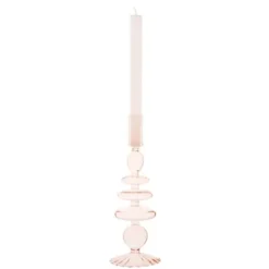 Maisons Du Monde Bougeoirs Bougeoir En Verre Rose -Bougeoirs Soldes Magasin bougeoir en verre rose 1000 12 33 227829 2