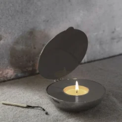 Design House Stockholm Bougeoirs Bougeoir Nickel -Bougeoirs Soldes Magasin bougeoir nickel 3