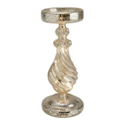 Mathilde M Bougeoirs Bougeoir Torsadé Lumineux - Grand Modèle -Bougeoirs Soldes Magasin bougeoir torsade lumineux grand modele 2