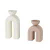 Maisons Du Monde Bougeoirs Vieux Rose Et Blanc (x2) -Bougeoirs Soldes Magasin bougeoirs vieux rose et blanc x2 1000 4 12 218624 1