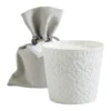 Mathilde M Bougies Bougie 3 Mèches Palazzo Bello - Fleur De Coton -Bougeoirs Soldes Magasin bougie 3 meches palazzo bello fleur de coton