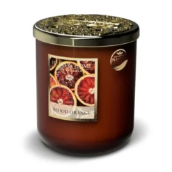 Heart And Home Bougies Bougie à La Cire De Soja Orange Sanguine 70h