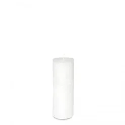 DEKOCANDLE Bougies Bougie Blanche D5,7x15cm