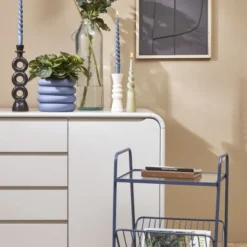 Mica Decorations Bougies Bougie Conique Torsadée En Couleur Vert Clair H25 -Bougeoirs Soldes Magasin bougie conique torsadee en couleur vert clair h25 3