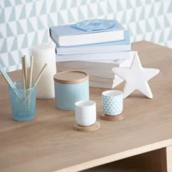 Maisons Du Monde Bougies Bougie Cylindrique Blanche H 15 Cm - Lot De 2 -Bougeoirs Soldes Magasin bougie cylindrique blanche h 15 cm 1000 4 34 115162 4