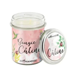 Aromandise Bougies Bougie D'ambiance Caline 30h -Bougeoirs Soldes Magasin bougie d ambiance caline 30h 1