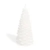 Maisons Du Monde Décorations Lumineuses De Noël Bougie De Noël Sapin Blanche -Bougeoirs Soldes Magasin bougie de noel sapin blanche 1000 10 5 136945 1