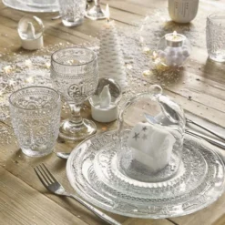 Maisons Du Monde Décorations Lumineuses De Noël Bougie De Noël Sapin Blanche -Bougeoirs Soldes Magasin bougie de noel sapin blanche 1000 10 5 136945 5