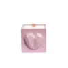 Junny Bougies Bougie En Béton Rose Pastel Parfum Fleur De Coton