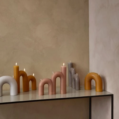 Bougeoirs Soldes Magasin 49 Bougeoirs Soldes Magasin -Bougeoirs Soldes Magasin bougie en cire orange 2