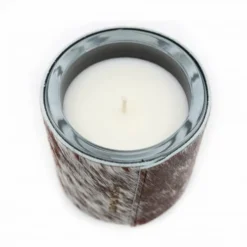 Maison Thuret Bougies Bougie En Peau De Vache Marron - 1 Mèche 8 Cm 7 Maison Thuret Bougies Bougie En Peau De Vache Marron - 1 Mèche 8 Cm -Bougeoirs Soldes Magasin bougie en peau de vache marron 1 meche 8 cm 2