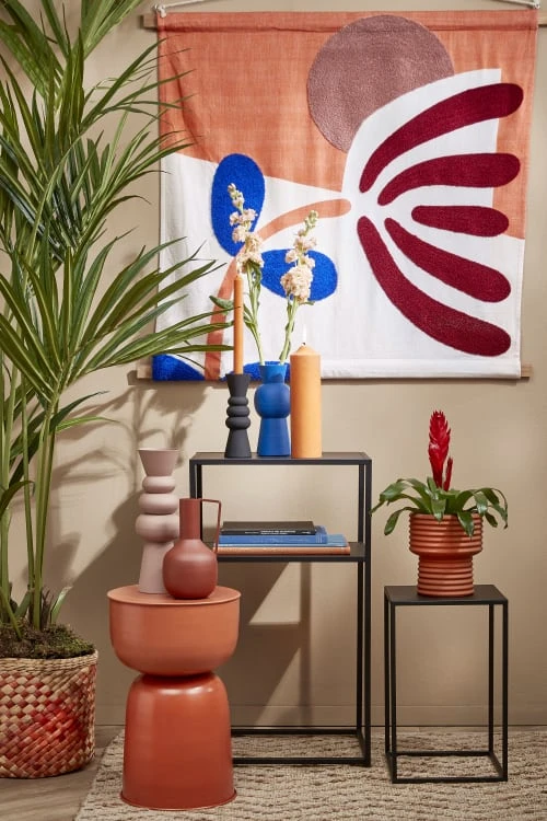 Mica Decorations Bougies Bougie En Stéarine Orange H25 5 Mica Decorations Bougies Bougie En Stéarine Orange H25 – Image 3