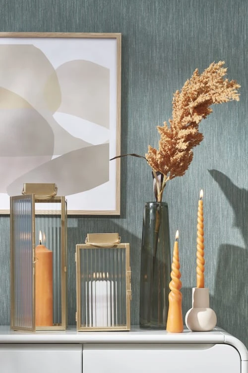 Mica Decorations Bougies Bougie En Stéarine Orange H25 6 Mica Decorations Bougies Bougie En Stéarine Orange H25 – Image 4