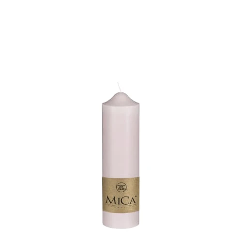 Mica Decorations Bougies Bougie En Stéarine Rose H25 3 Mica Decorations Bougies Bougie En Stéarine Rose H25