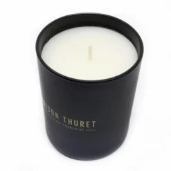 Maison Thuret Bougies Bougie En Verre Noir Mat 9 Cm 9 Maison Thuret Bougies Bougie En Verre Noir Mat 9 Cm -Bougeoirs Soldes Magasin bougie en verre noir mat 9 cm 3