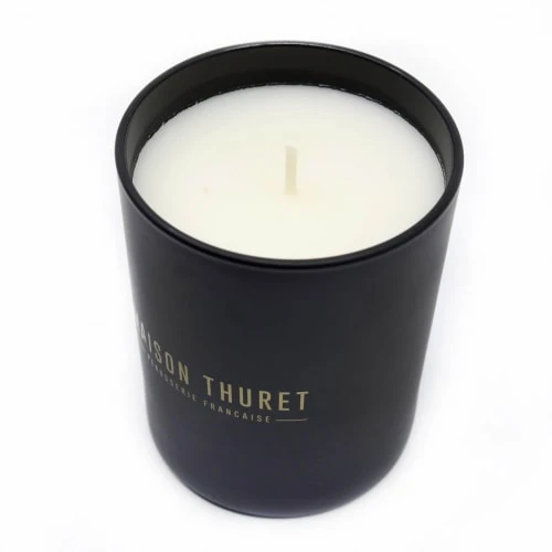 Maison Thuret Bougies Bougie En Verre Noir Mat 9 Cm 6 Maison Thuret Bougies Bougie En Verre Noir Mat 9 Cm – Image 4
