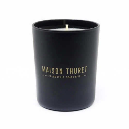 Maison Thuret Bougies Bougie En Verre Noir Mat 9 Cm 3 Maison Thuret Bougies Bougie En Verre Noir Mat 9 Cm