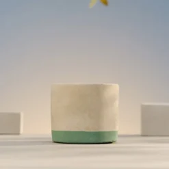 Bougies La Française Bougies Bougie Extérieur Pot Béton 180g Menthe Citronnelle -Bougeoirs Soldes Magasin bougie exterieur pot beton 180g menthe citronnelle 1