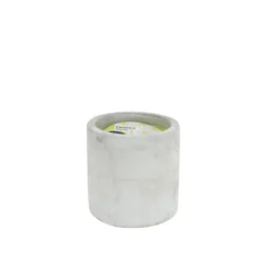 Bougies La Française Bougies Bougie Extérieur Pot Béton 20h Citronnelle